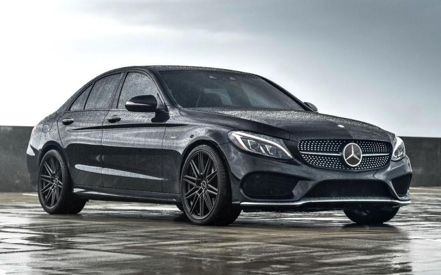 Mercedes-Benz C450 AMG Line on Vossen Wheels (CV10) '2019